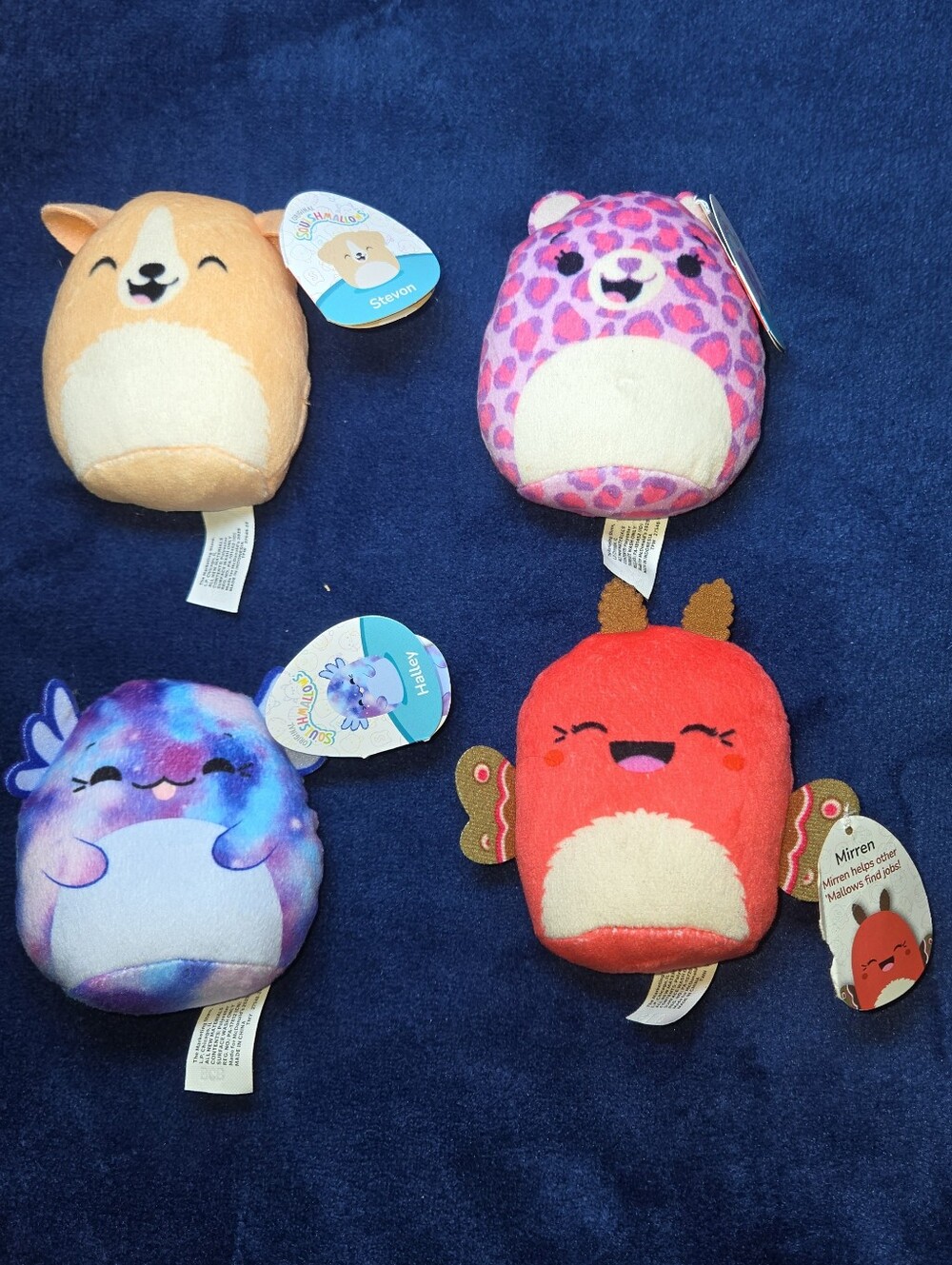 McDonald's Squishmallows Minis Lot Of 4 New With Tags